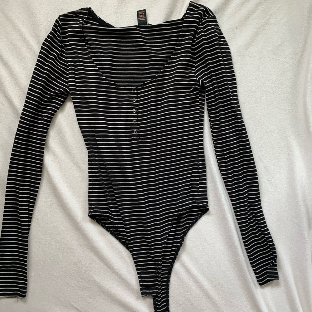 Stripped bodysuit